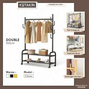 Rak Gawang Besi 100 Cm